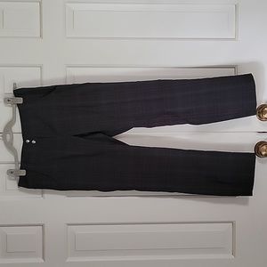 Slazenger women's black and red plaid golf pants sz 2